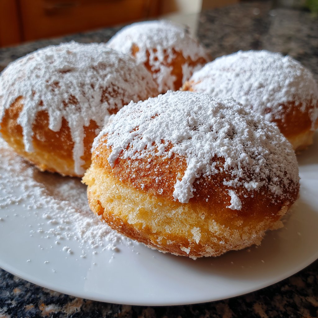 Quarkbällchen luftig