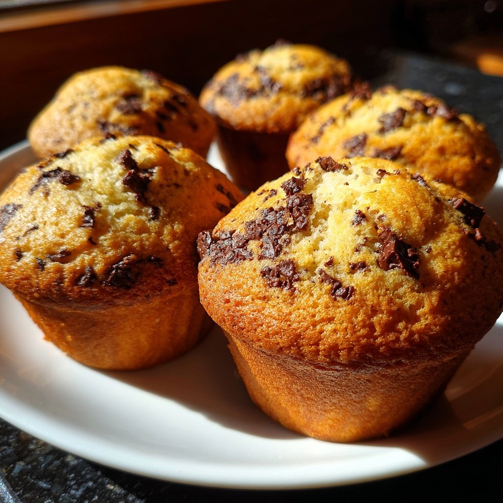 Muffins mit Schokostückchen