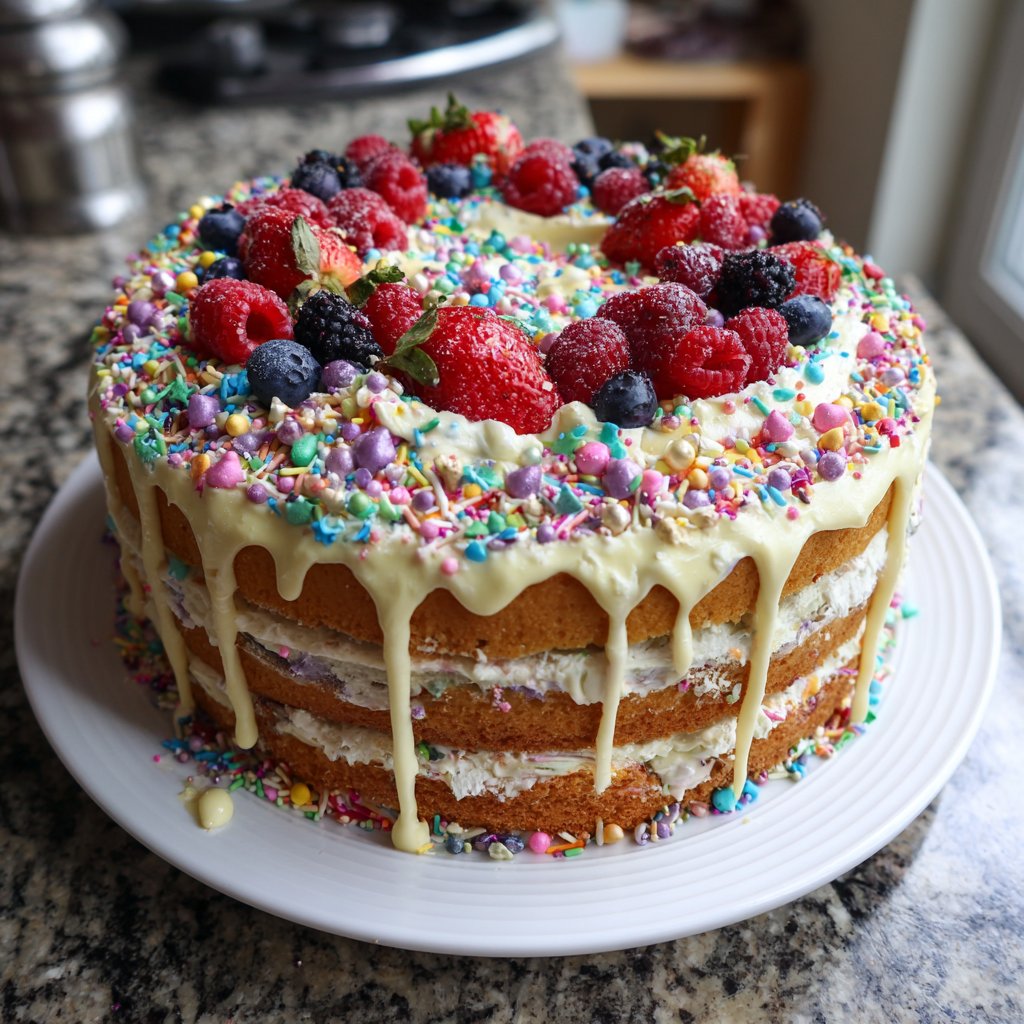 Geburtstagskuchen ohne Backofen