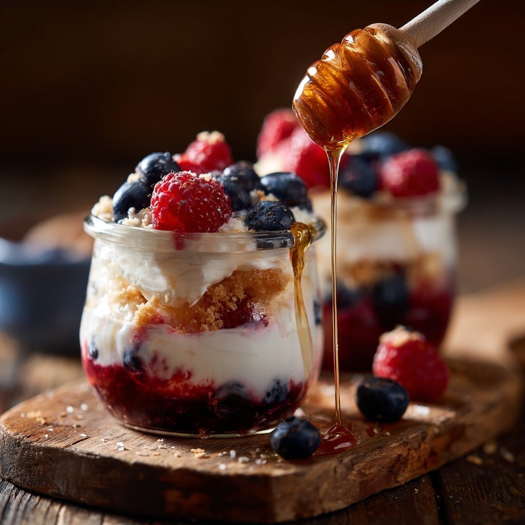 Frühstücksideen mit Beerenjoghurt