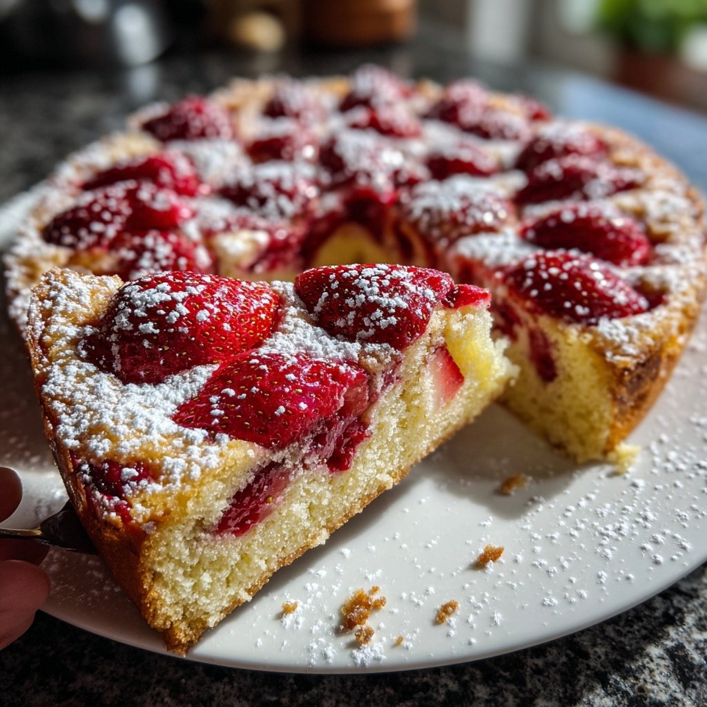 Erdbeerkuchen Ohne Butter