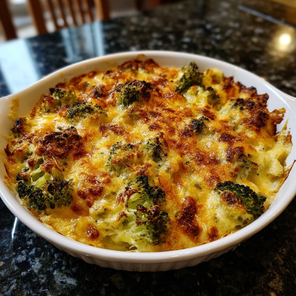 Brokkoli Käse Auflauf Ohne Sahne