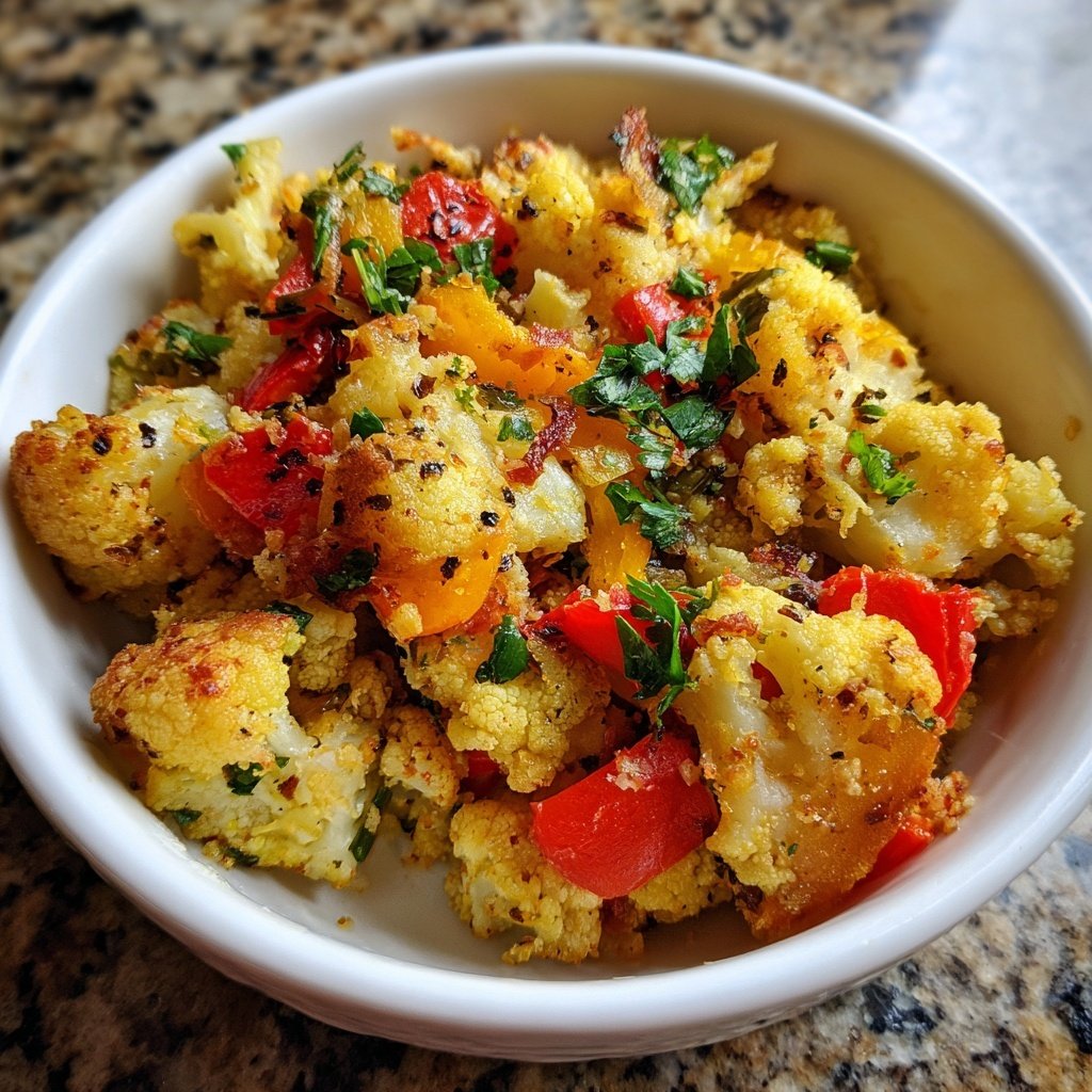 Blumenkohl Reis Pfanne