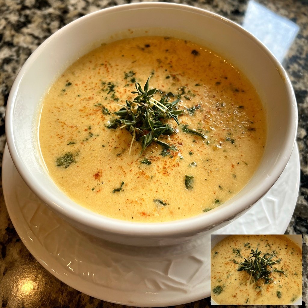 Blumenkohlsuppe cremig vegan