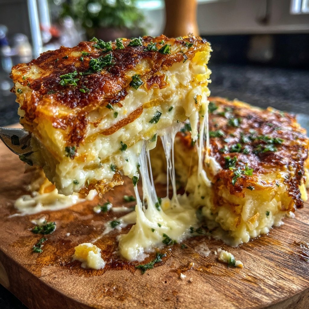 Kartoffelgratin mit Süßkartoffeln